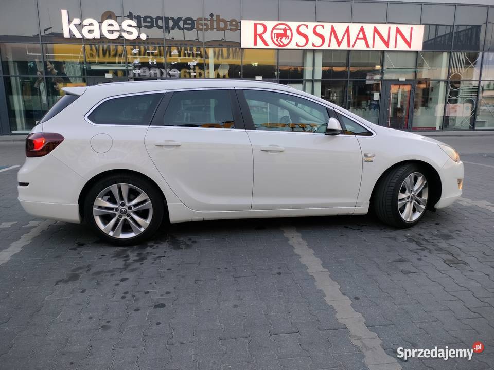 Opel Astra J OPC Line Cała w oryginale2011 welurowa tapicerka mazowieckie Ostrów Mazowiecka