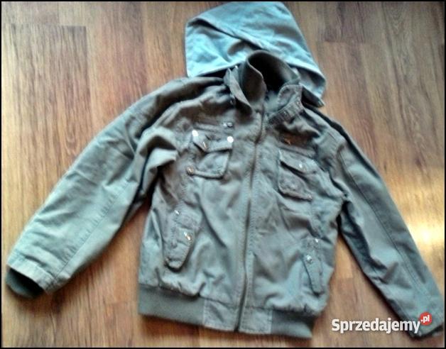 Militarna przejściowa vintage na 158 cm TANIO