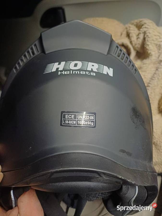 Kask motocyklowy bezszczekowy HORN rozmiar L Częstochowa