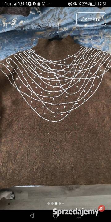 Sweter damski półgolf