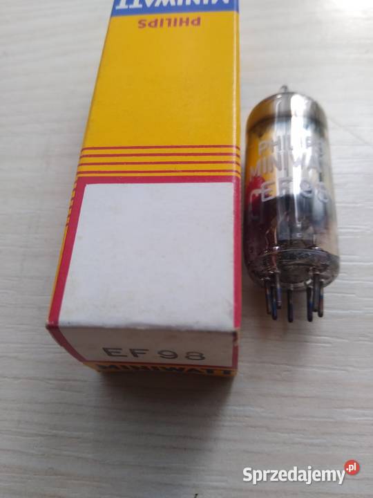 Lampa elektronowa EF98 do odbiorników Prostyń sprzedam