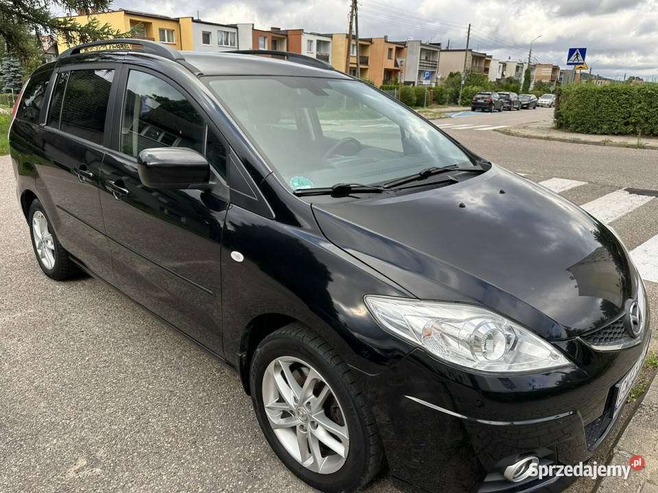 Mazda 5 20 benzyna klimatronik 7 miejsc drugie centralny zamek Wejherowo sprzedam