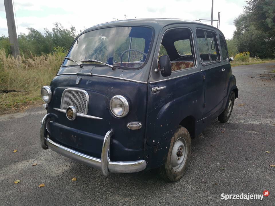 Fiat 600 Multipla 1957r do renowacji kompletność śląskie Łazy