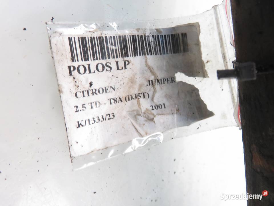 PÓŁOŚ LEWA CITROEN JUMPER I 25 TD