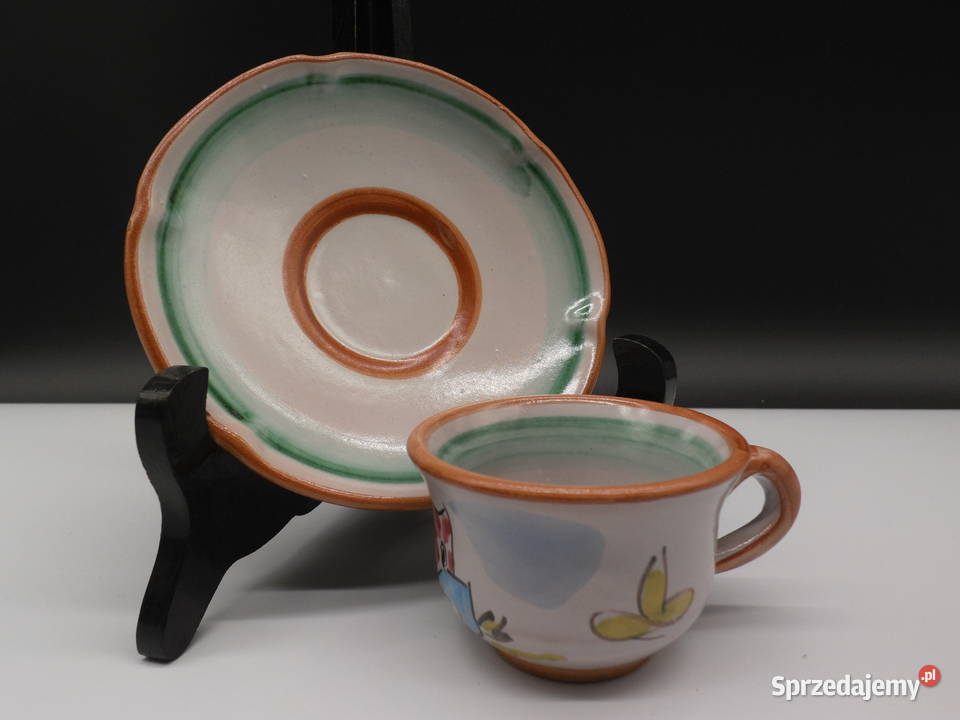 Filiżanka do espresso wyprodukowana włoską firmę Porcelana i szkło Raszków