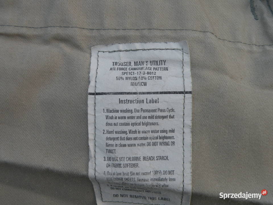 Spodnie ABU tiger stripes 28R ripstop dolnośląskie
