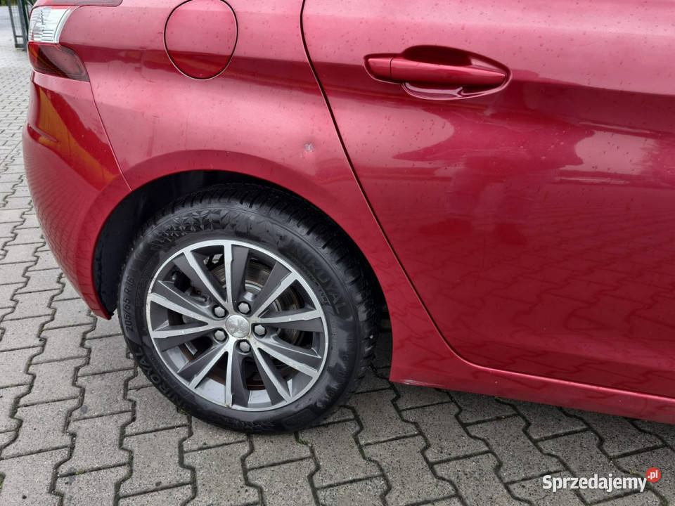 Peugeot 308 12 benzyna 130 automat eat 6 full małopolskie Kęty