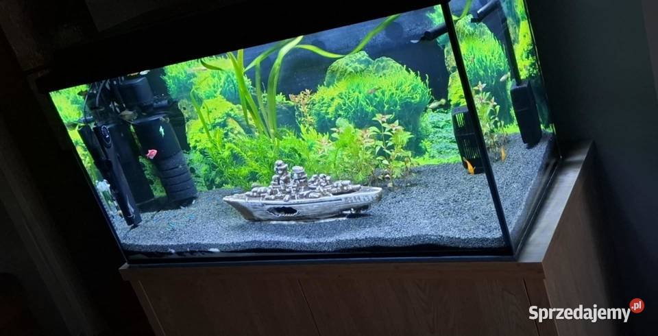 Akwarium 200lżycie Lublin sprzedam