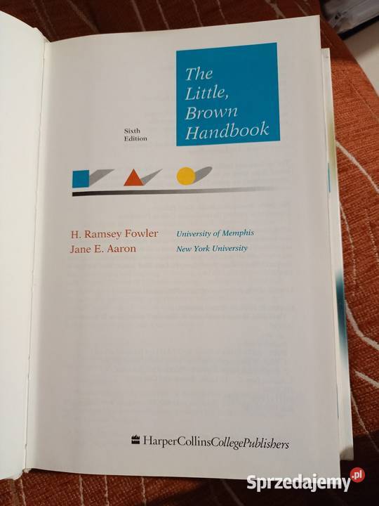 Tej Little Brown Handbook Sixth Edition Poznań