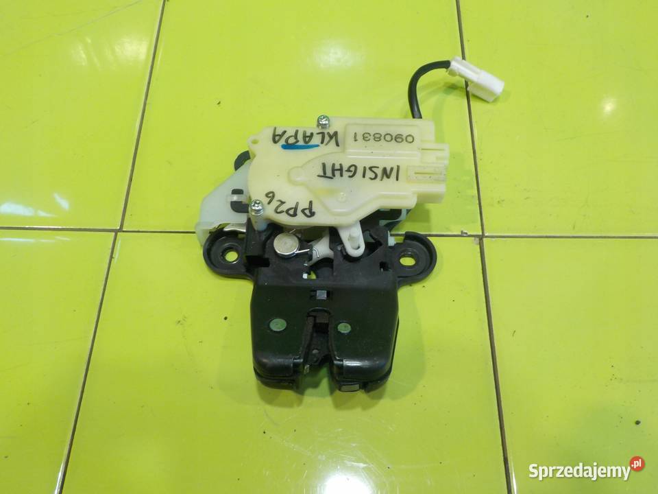 HONDA INSIGHT II 09r 5D 0914 zamek klapy tyl osobowe mazowieckie sprzedam