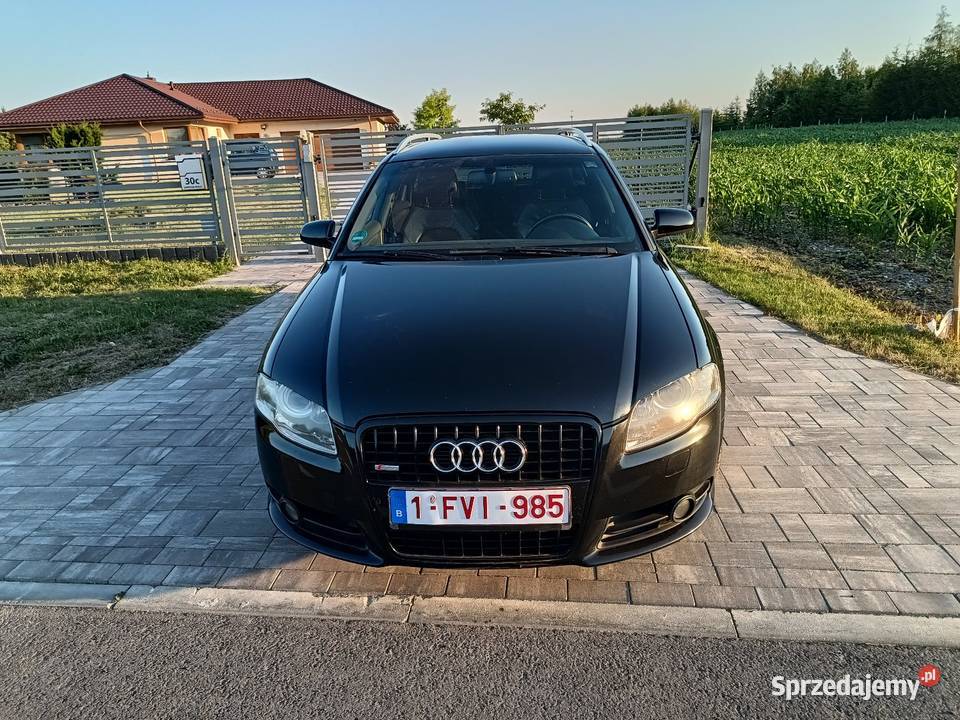 Audi A4 B7 SLine 20 TDI 140 piękna sztuka Xenon przyciemniane szyby Zamość