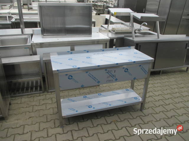 Stół Gastronomiczny Z Półką Stal Nierdzewna Ostrów Wielkopolski