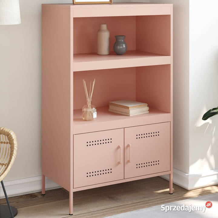 Szafka różowa 68x39x113 stal WM842971 Warszawa