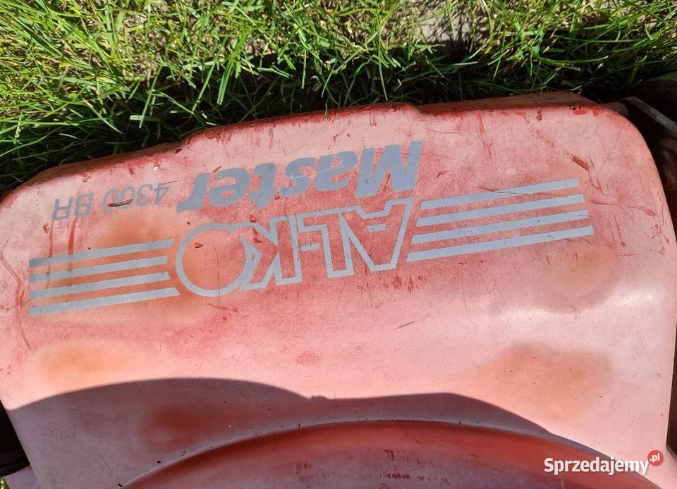 Kosiarka ALKO master z silnikiem Hondy z koszem Jeziernia