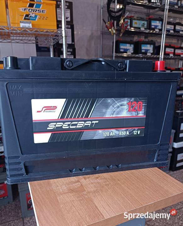 Akumulator SPECBAT AGRO 120Ah 850A 696x737x599 Układ elektryczny pomorskie Gdańsk