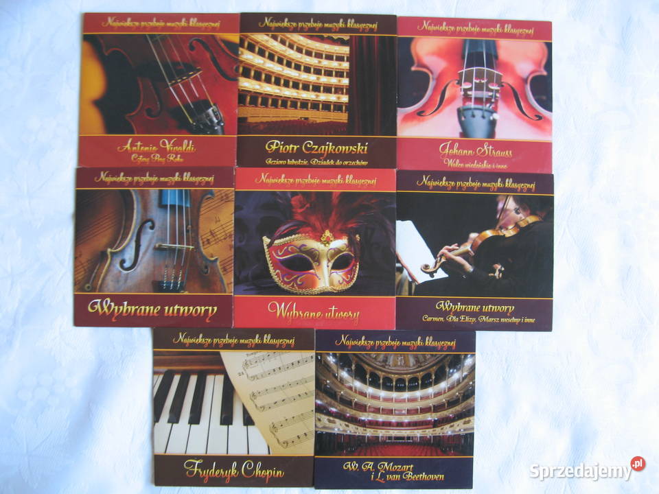 Największe przeboje muzyki klasycznej 8 płyt CD