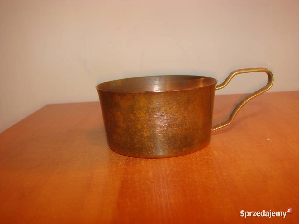 miedziana filiżanka Pruszcz Gdański sprzedam