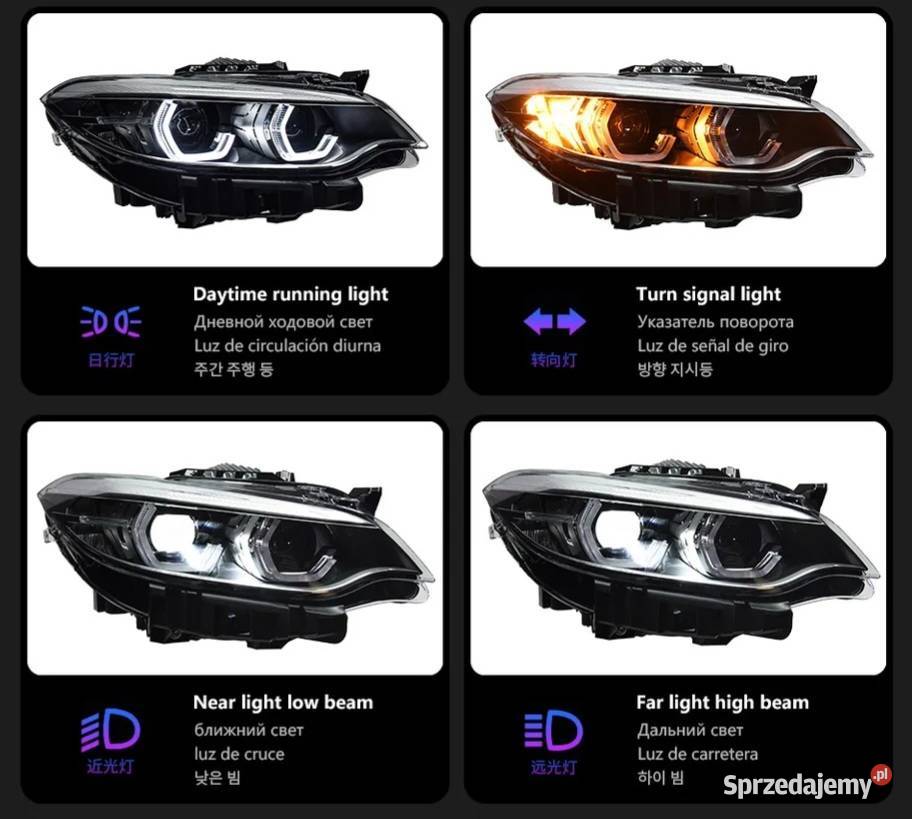 NOWE lampy przednie lampa przód BMW seria 2 F22 Bełchatów