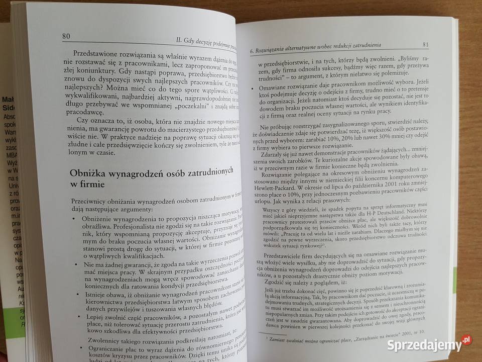 KSIĄŻKA Zwolnienia pracowników a polityka Rok wydania 2003 Złotniki