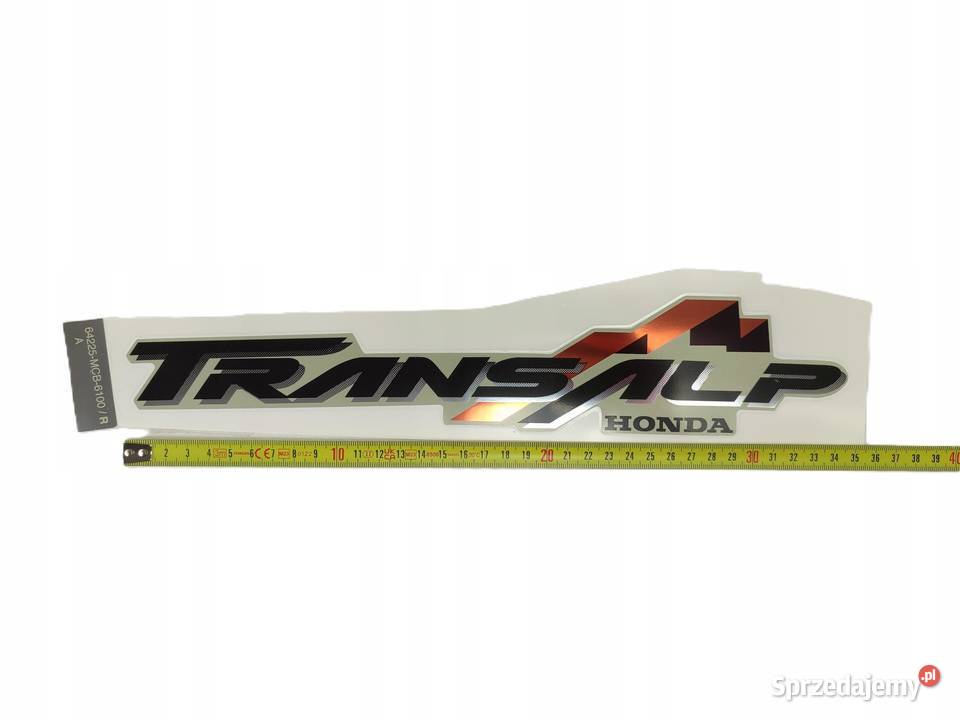 NAKLEJKA TRANSALP PR BOCZEK HONDA XL650V