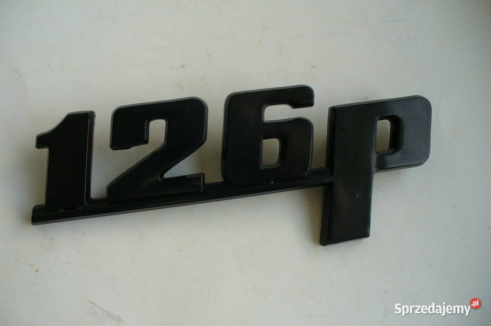 Znaczek emblemat Fiat 126p Akcesoria samochodowe Lędziny sprzedam