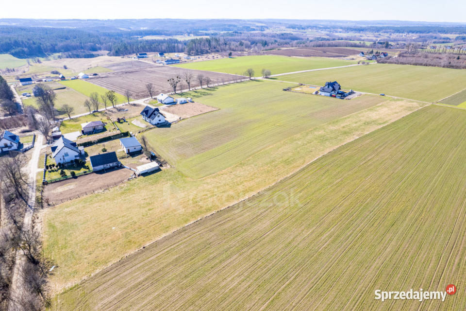 Sprzedaż gruntu 1592m2 Sopieszyno Topolowa pomorskie