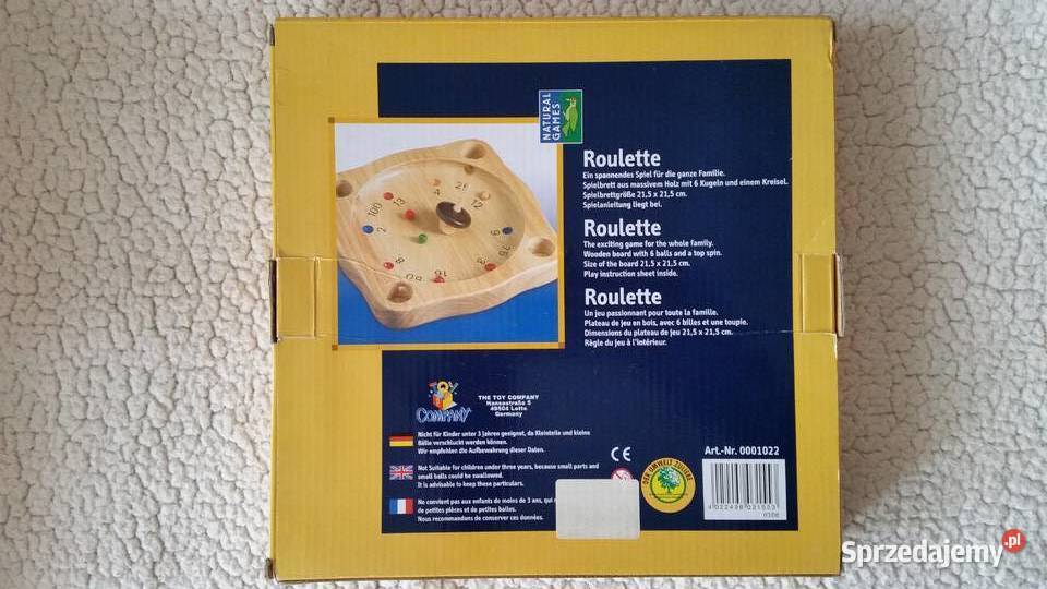 ROULETTE RULETKA rodzinna gra Puławy