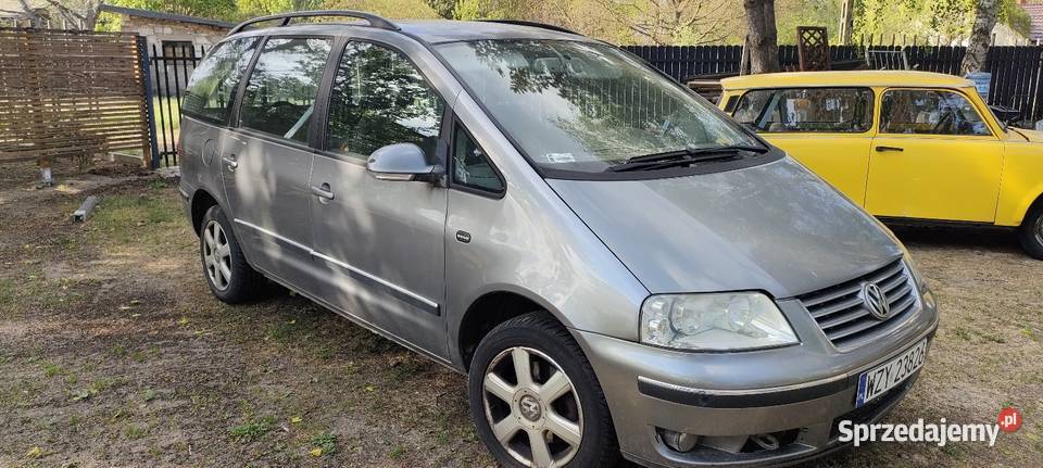 VW Sharan 19 1312004 Badanie lipiec uszkodzony Grodzisk Mazowiecki
