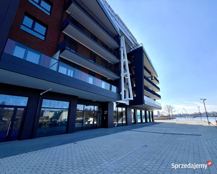 Apartament Odrą Duży Taras 7 piętro apartamentowiec Szczecin
