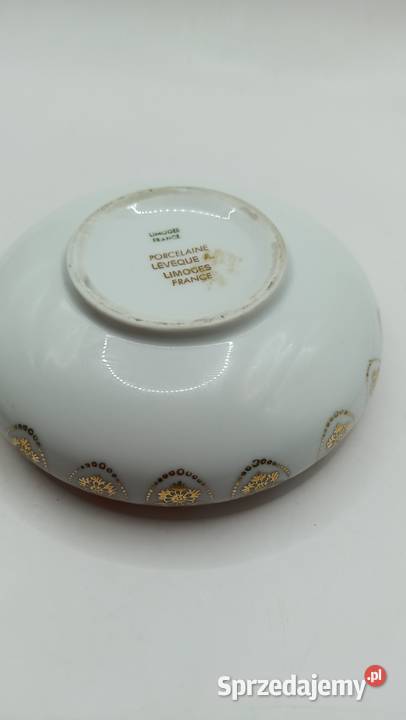 Porcelanowy pojemnik puzderko Francja lubelskie Zamość