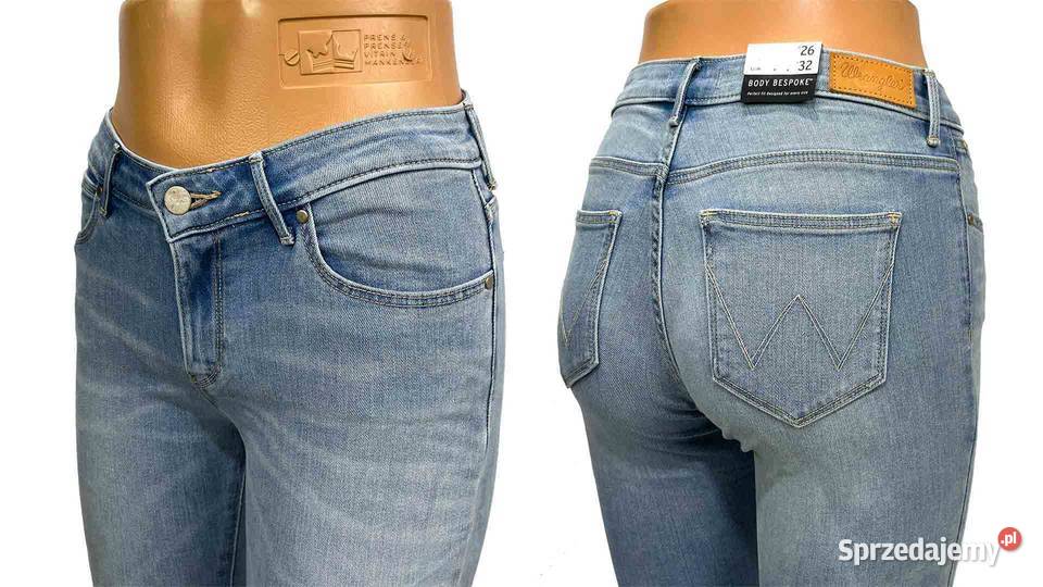 Spodnie damskie Wrangler Slim Summer Feeling W26 warmińsko-mazurskie Pisz