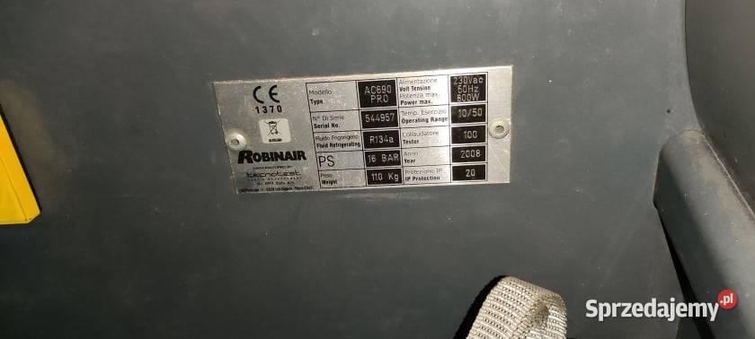 Stacja do nabijania klimatyzacji Cooltech AC690 Gdynia