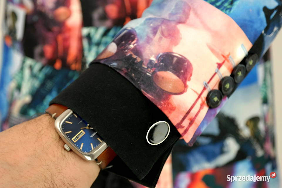 GIOVANNI PERA Marynarka Męska D807 kolorowa