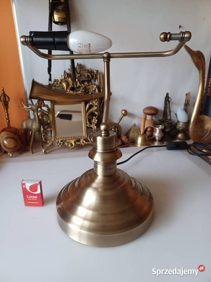 Lampa stołowa bankierka Lampki biurkowe Dom i Ogród Poznań