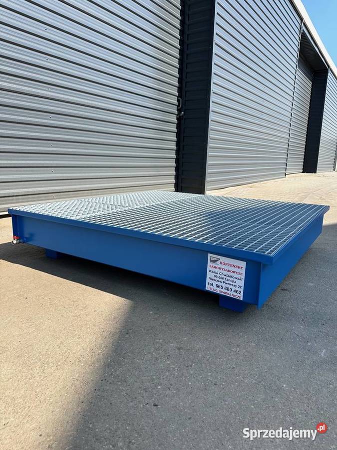 Paleta wychwytowa do zbiornika IBC MAUZER 1000L Magazynowanie Kutno sprzedam