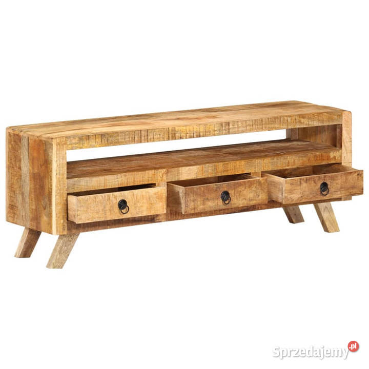 Szafka pod telewizor 110x30x40 lite drewno mango Warszawa