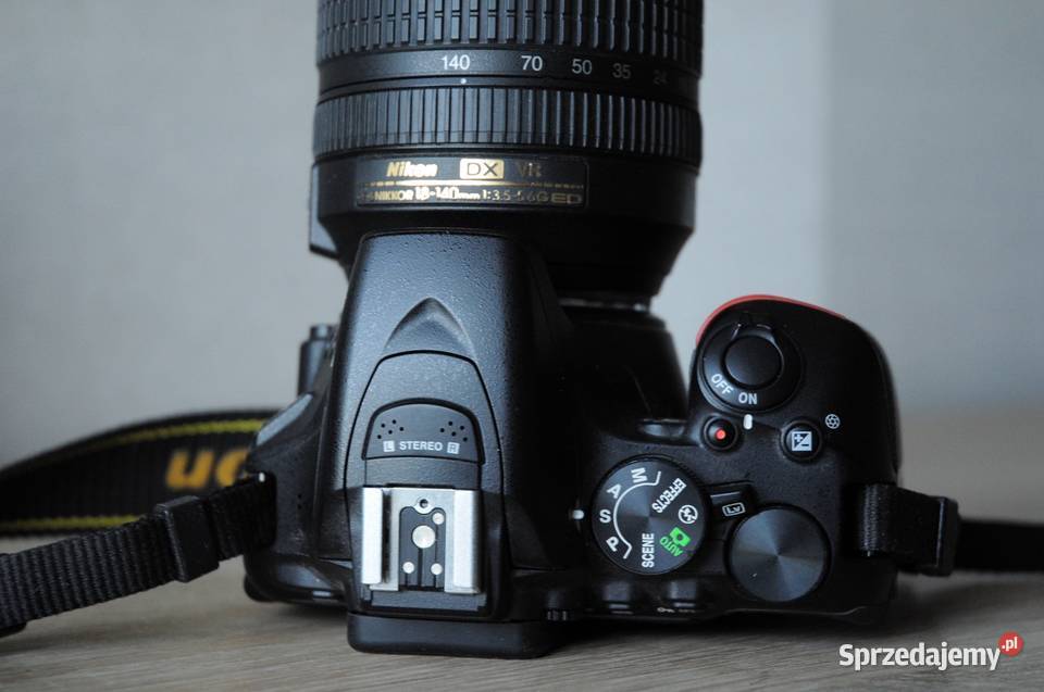 Nikon D5600 z super obiektywem 6 przebiegu Gliwice sprzedam