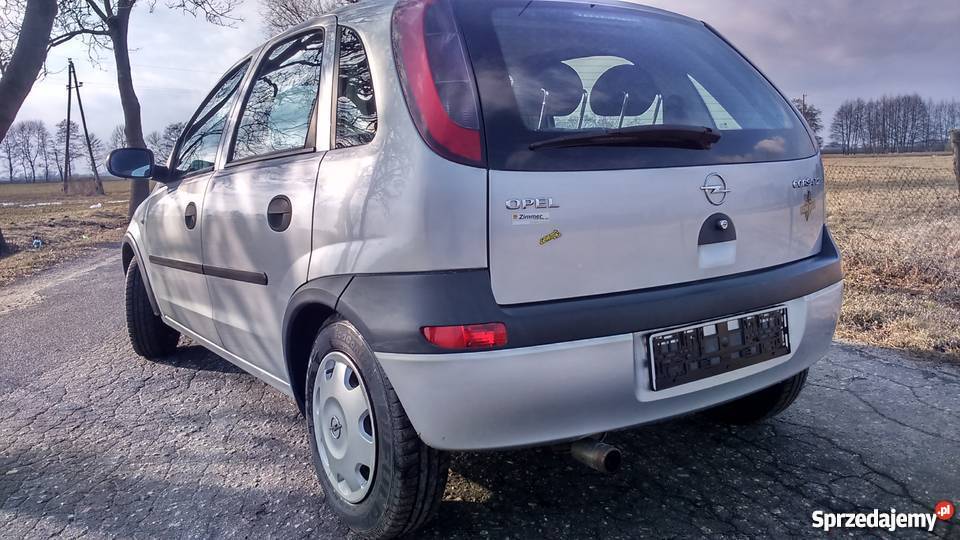 Opel Corsa c 12 16v 5 drzwi Rok produkcji 2001 Środa Wielkopolska