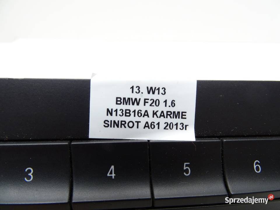 PANEL STEROWNIK NAWIEWU KLIMATYZACJI BMW F20 F21 małopolskie sprzedam