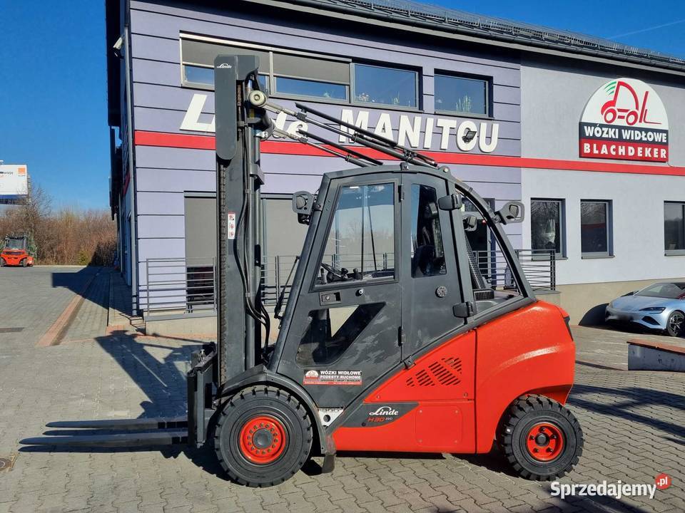 Wózek widłowy Linde H30D02 Przesuw boczny BD2328
