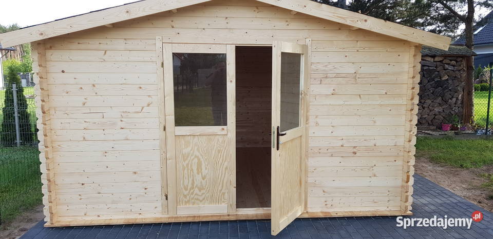 ZARAZ domek ogrodowy 4x4 16m2 narzędziowy 34mm wielkopolskie Gniezno