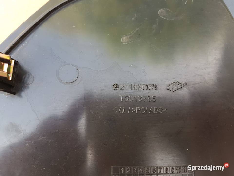 Mercedes W211 ZAŚLEPKA KONSOLI DESKI LEWA 211 Gdańsk