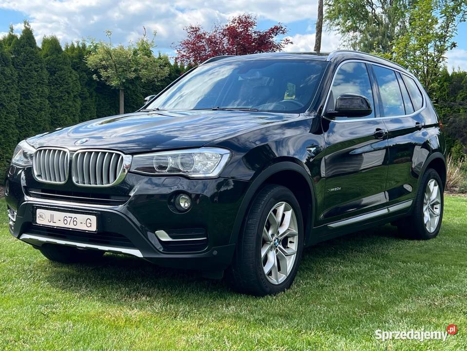 BMW X3 xDrive20d piękny stan czarny podkarpackie Rzeszów