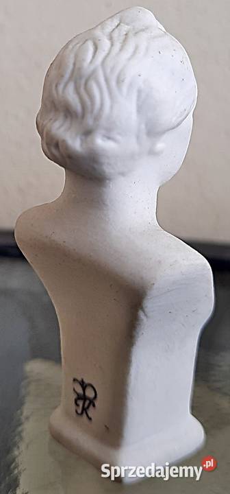 Figurka kompozytora poety porcelana sygnowana R wielkopolskie Ostrów Wielkopolski