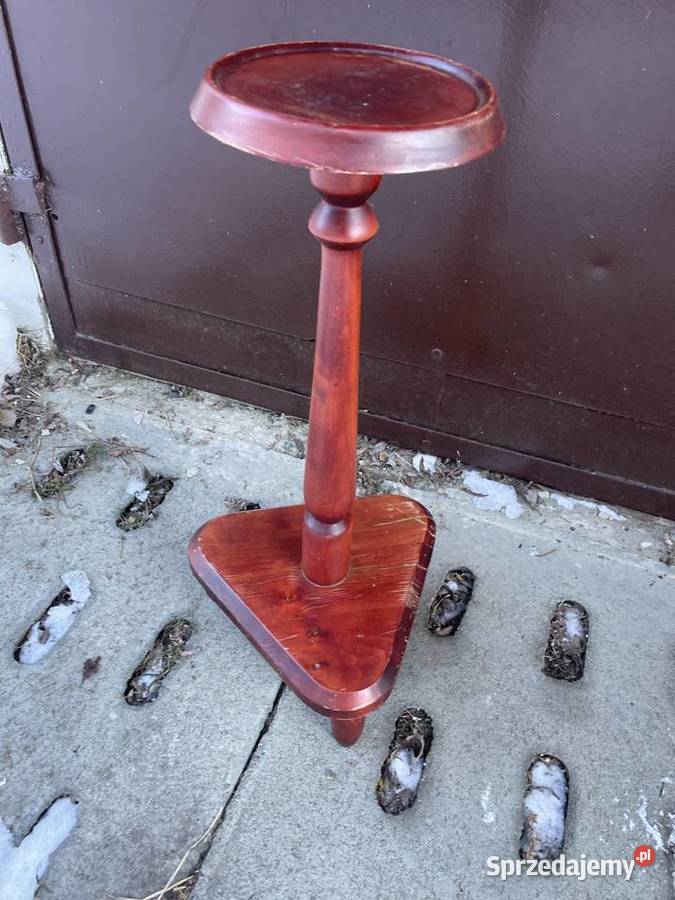 drewniany stojak na kwiaty Pozostałe Pruszcz Gdański