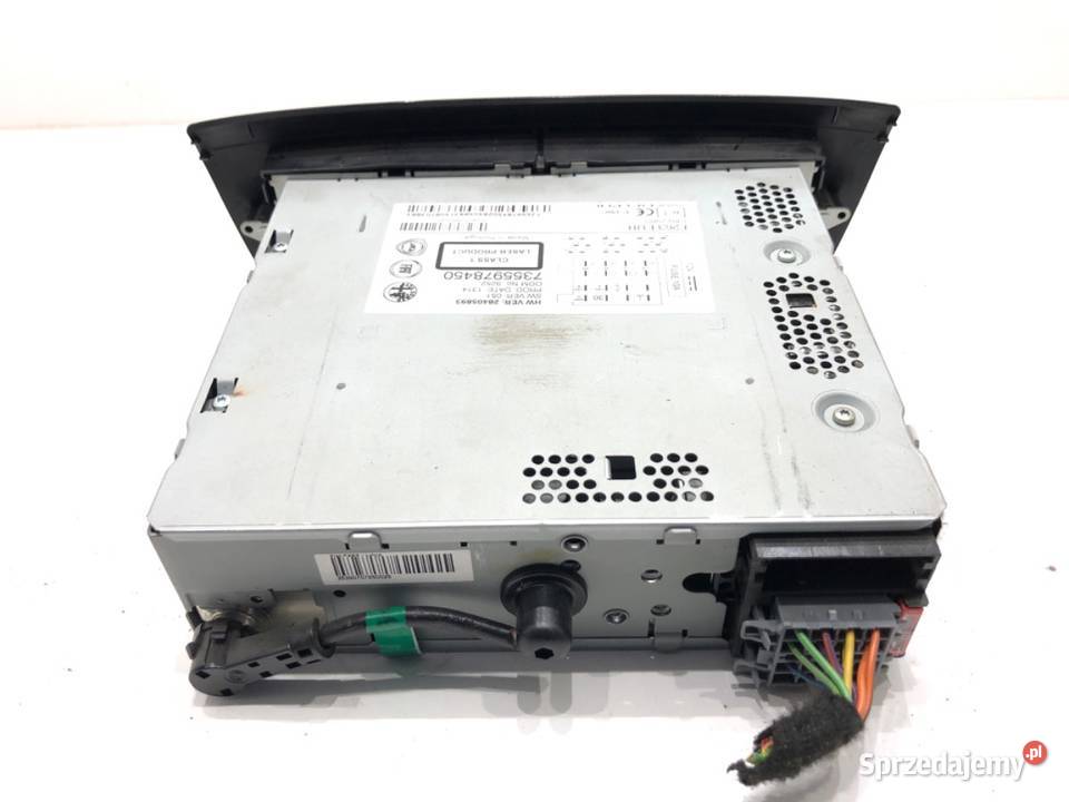 RADIO FIAT DOBLO II 7355978450 ODTWARZACZ podkarpackie