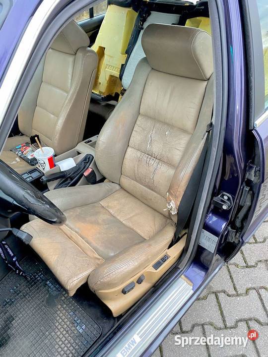 BMW E34 Technoviolet manual klima szyber manualna BMW