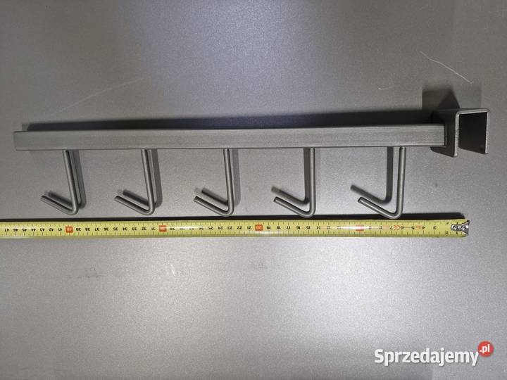 Ramię proste z haczykami do prezentacji produktu