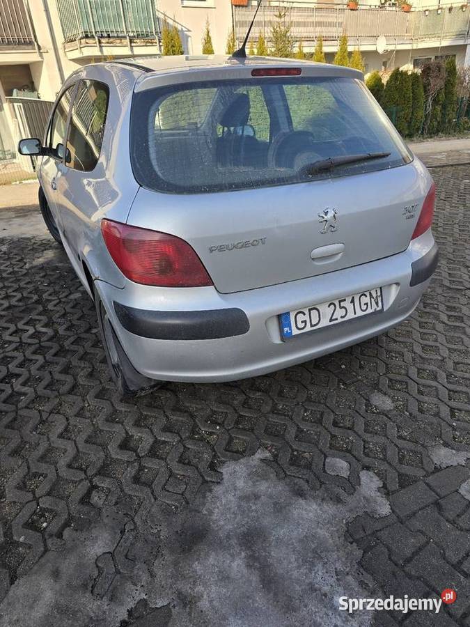 Peugeot 307 BenzynaGaz manualna Gdańsk