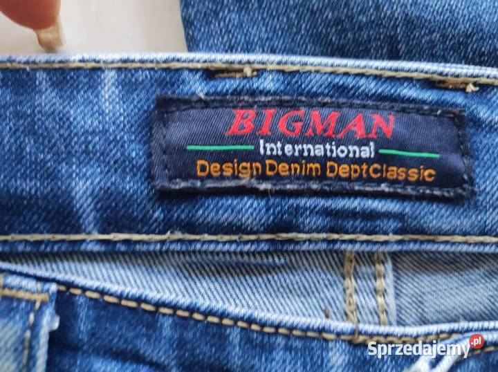 Big Man Denim spodnie męskie dżinsy jeansy świętokrzyskie Kielce